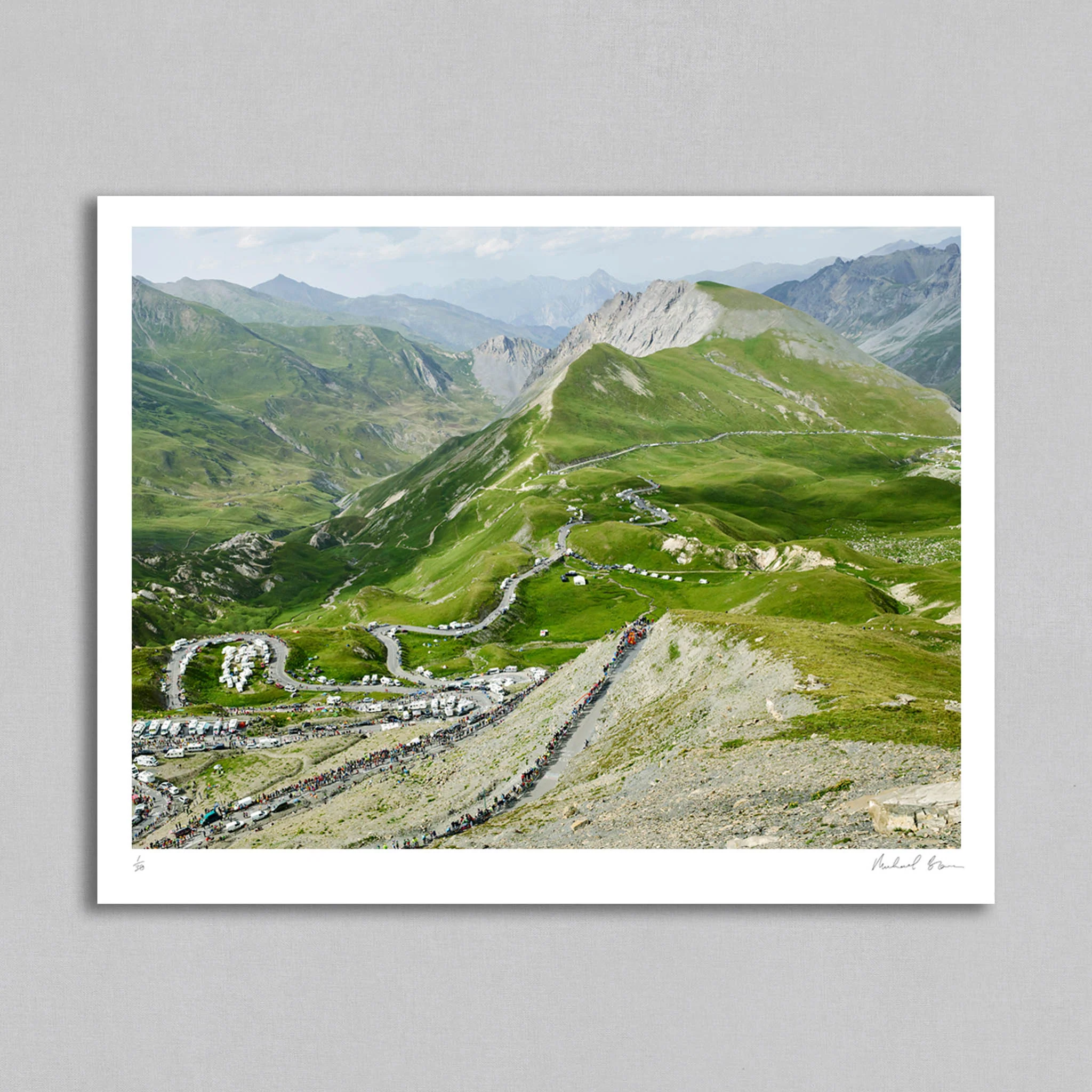 Col du Galibier 07 - Art print - Michael Blann