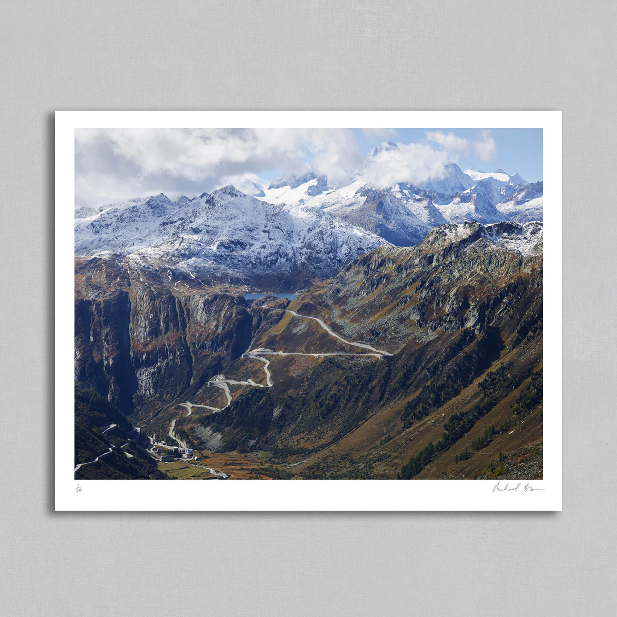 Grimsel Pass 03 - Art print - Michael Blann