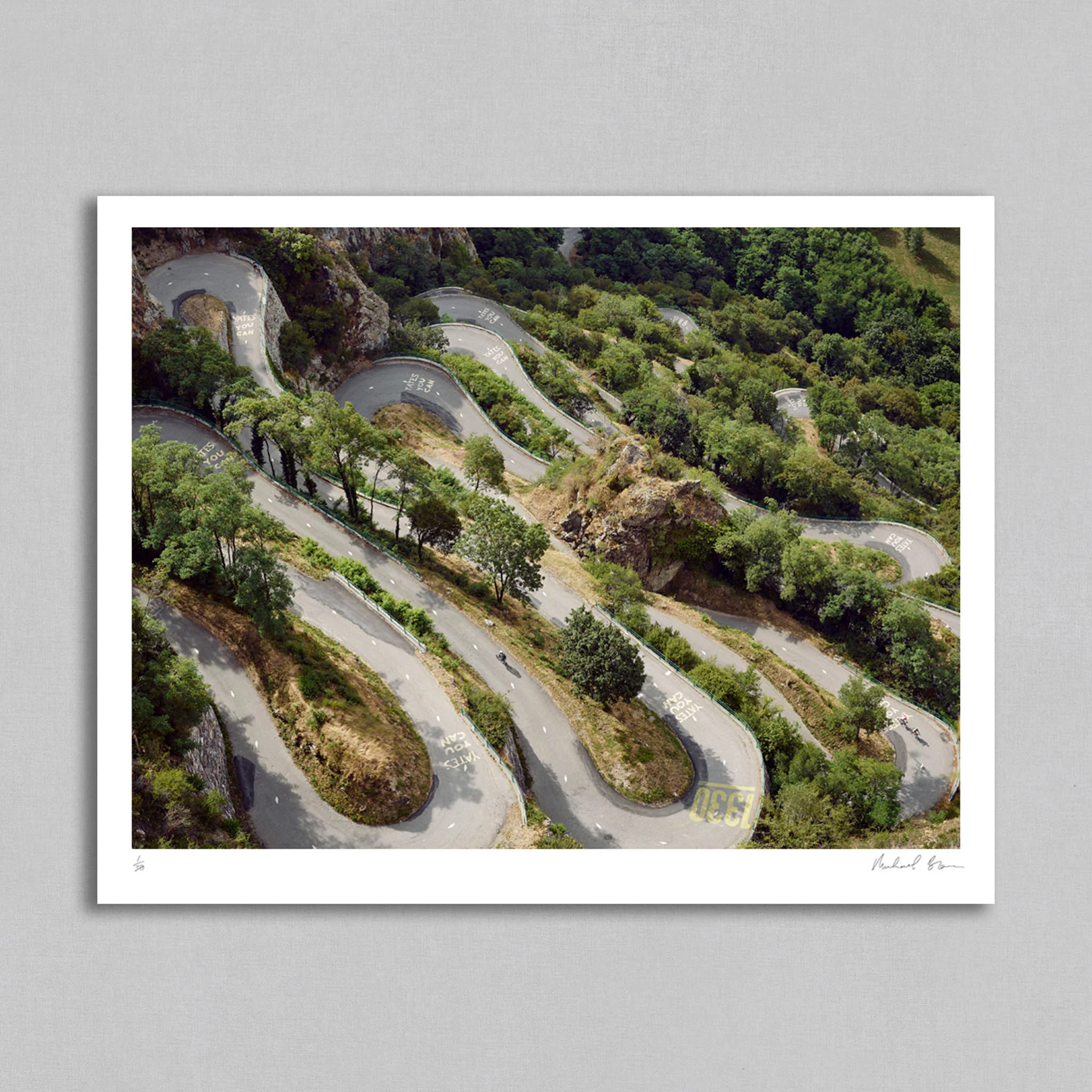 Lacets de Montvernier 01 - Art print - Michael Blann