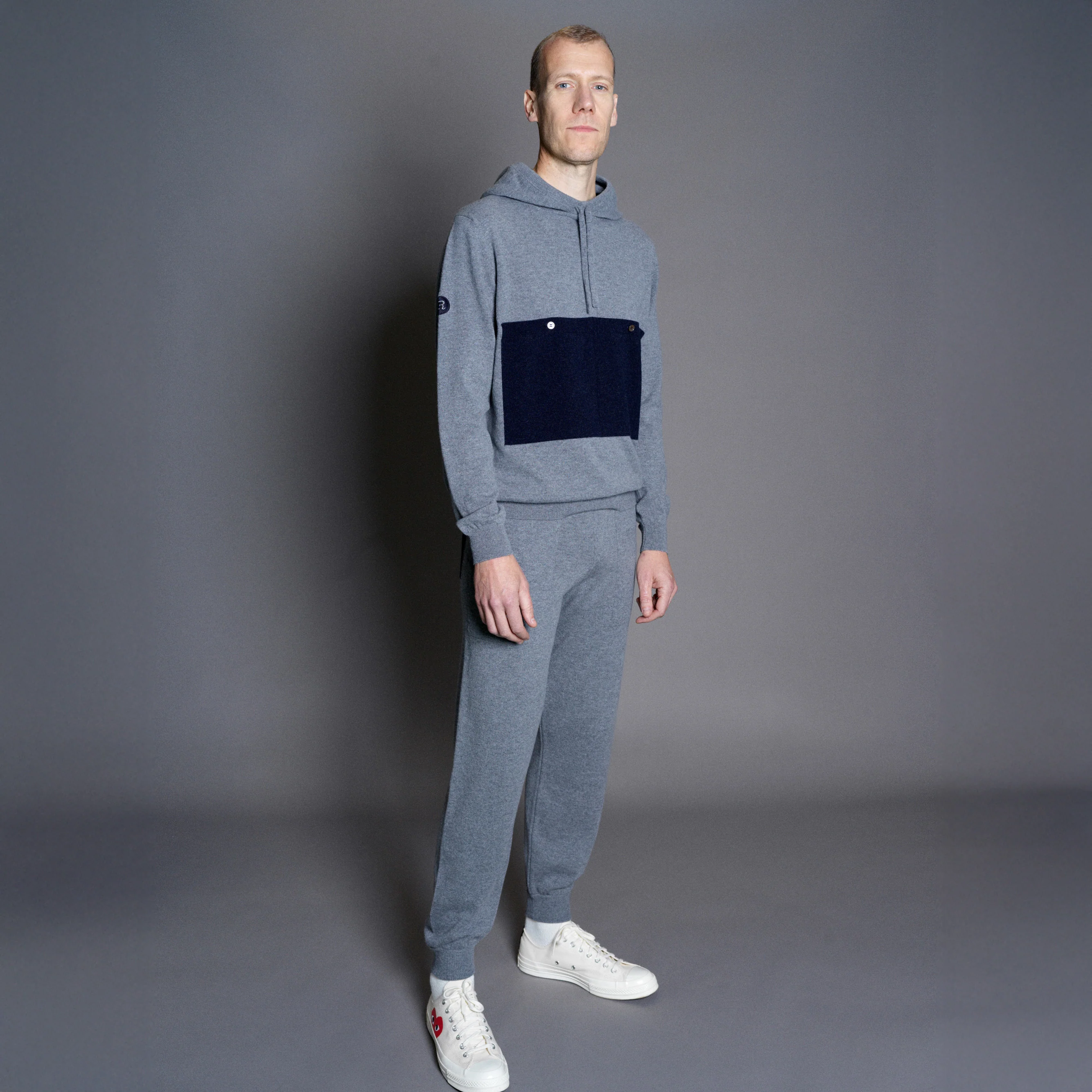 Rouleur x Begg x Co Hoodie Grey - Image 6